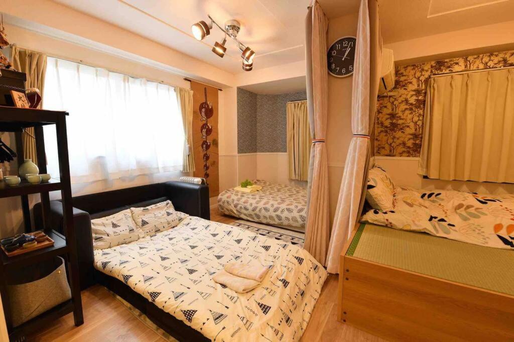 Jinghouse小岩 Direct To Shinjuku/Airport/Close To Station Tokio Buitenkant foto