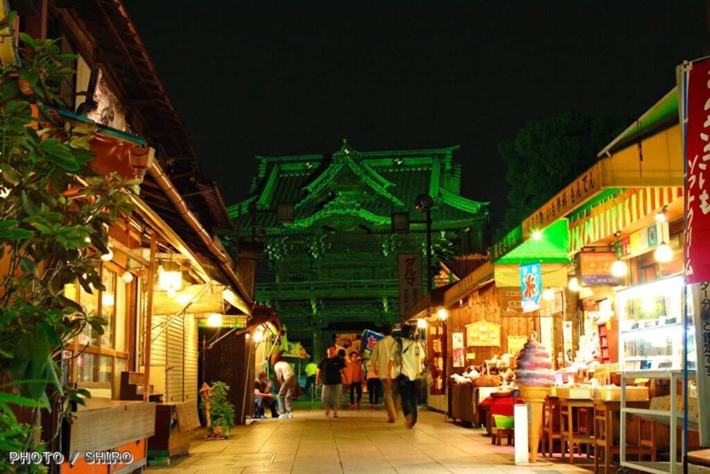 Jinghouse小岩 Direct To Shinjuku/Airport/Close To Station Tokio Buitenkant foto