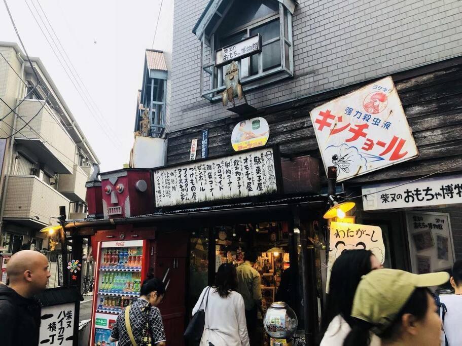 Jinghouse小岩 Direct To Shinjuku/Airport/Close To Station Tokio Buitenkant foto